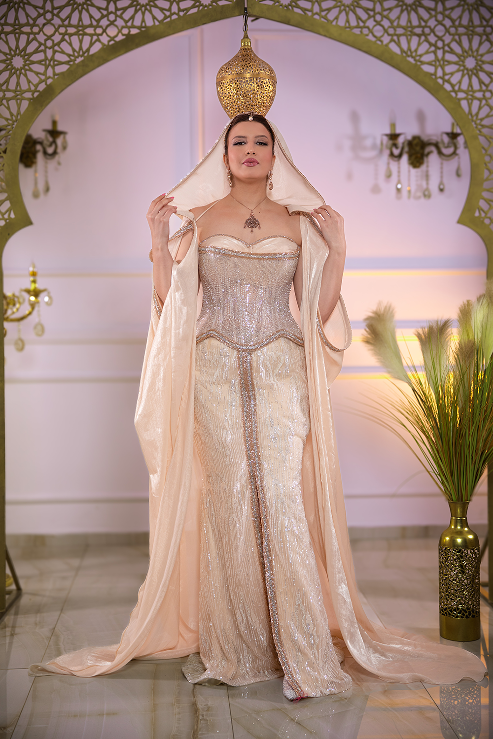 Ivory Silk Robe